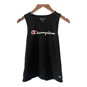 Kids size large black Champion tank top